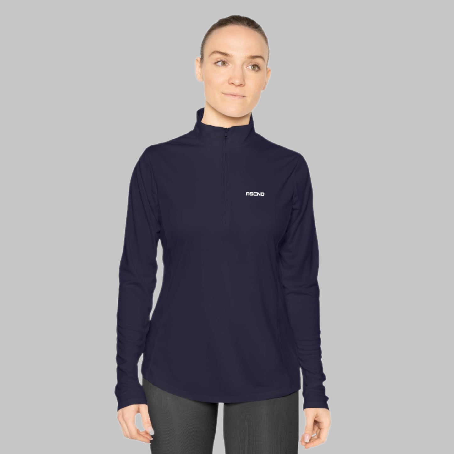 Ladies Quarter-Zip Pullover